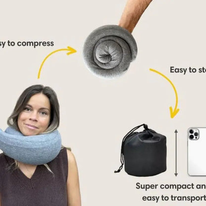 Durable Memory Foam Travel Pillow